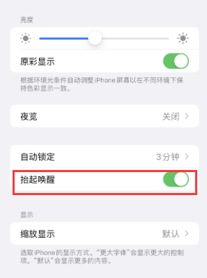 三沙苹果授权维修站分享iPhone轻点无法唤醒怎么办