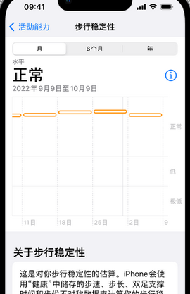 三沙iPhone手机维修如何在iPhone开启'步行稳定性通知'