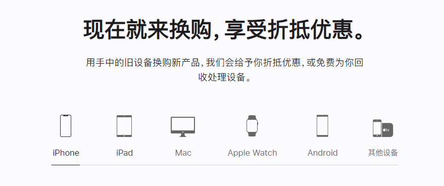 三沙苹果手机维修分享iPhone以旧换新的去处 